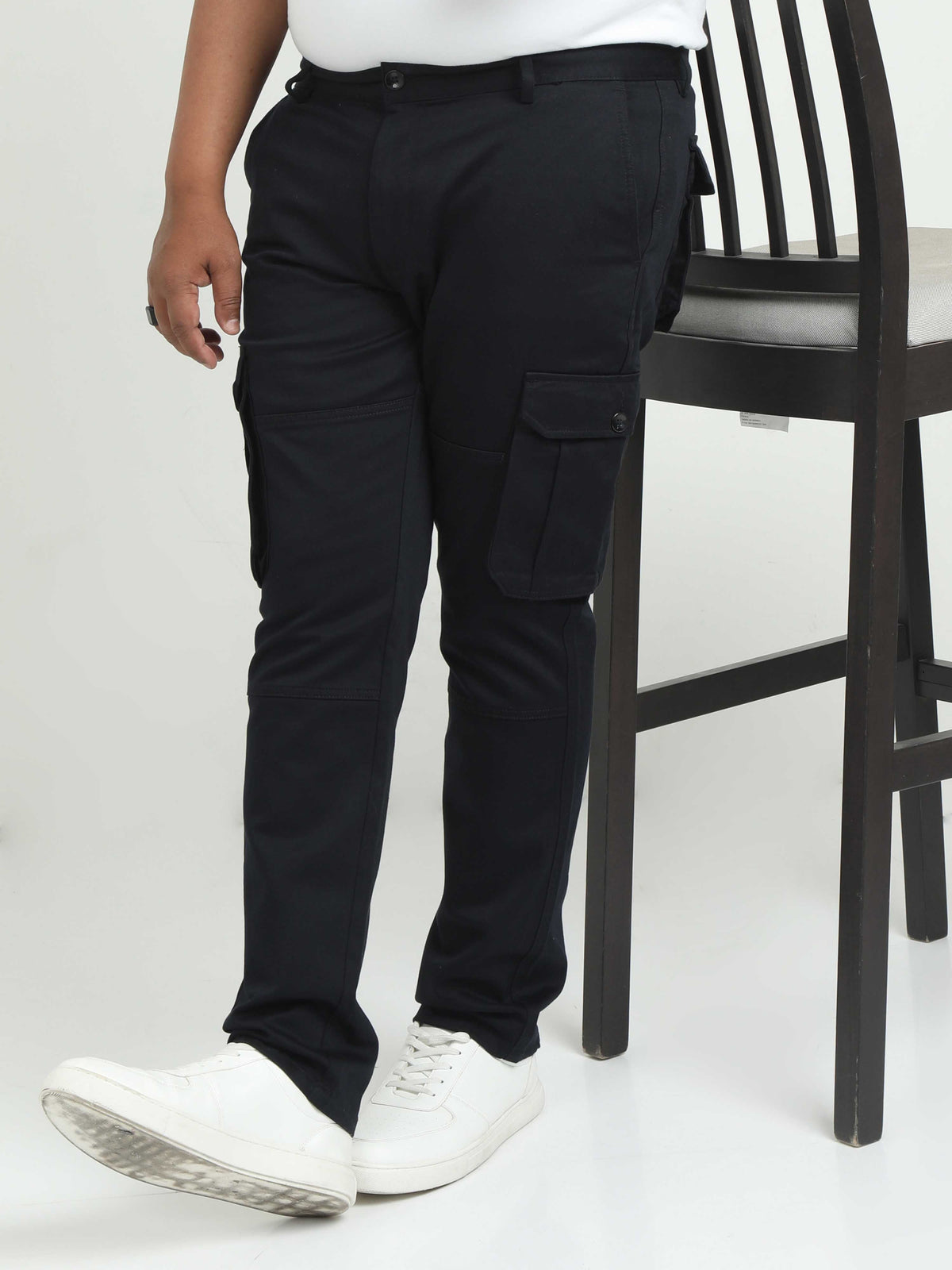 Men Plus Cargo-Black