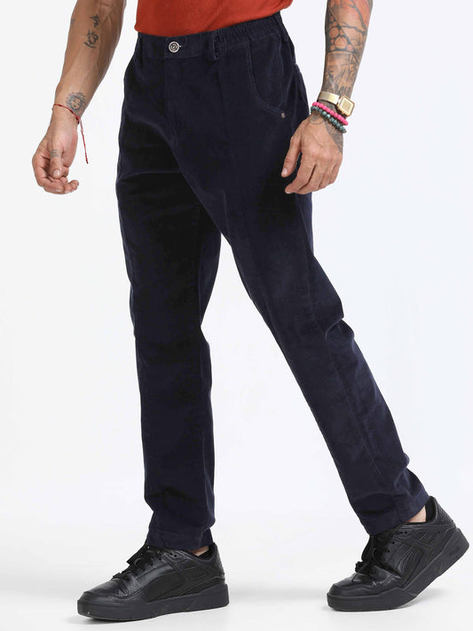 Premium Corduroy Pant In Navy