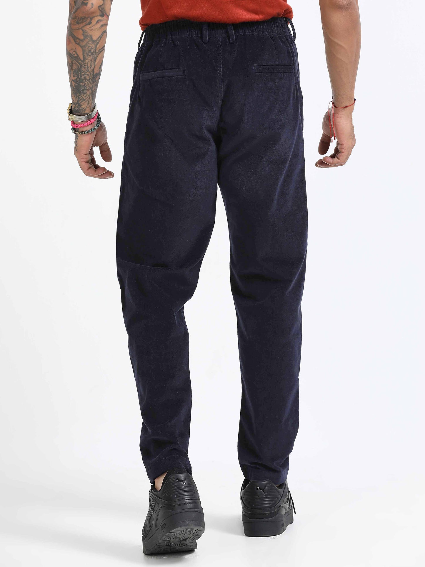 Premium Corduroy Pant In Navy