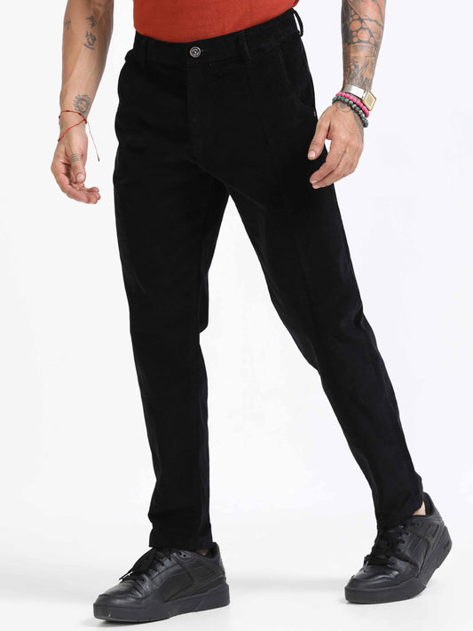Premium Corduroy Pant In Black