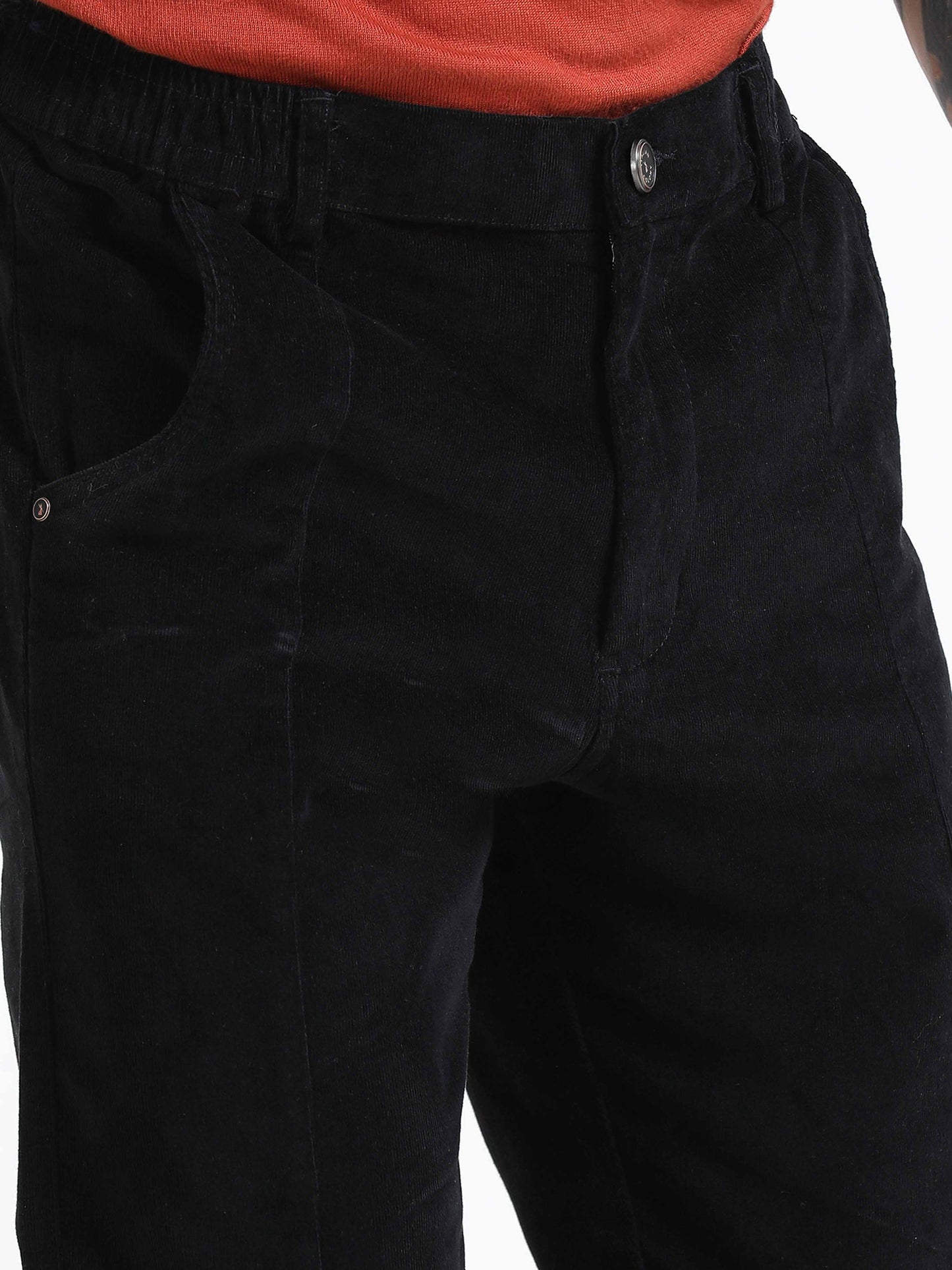 Premium Corduroy Pant In Black