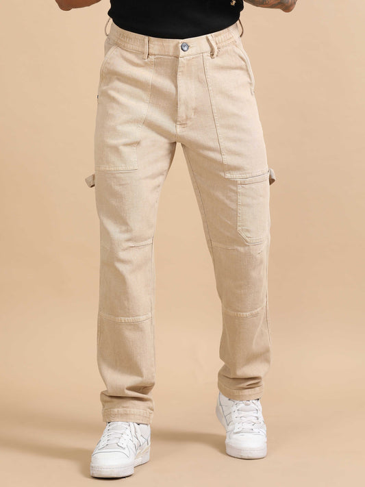 Craftline Carpenter Denim In Beige