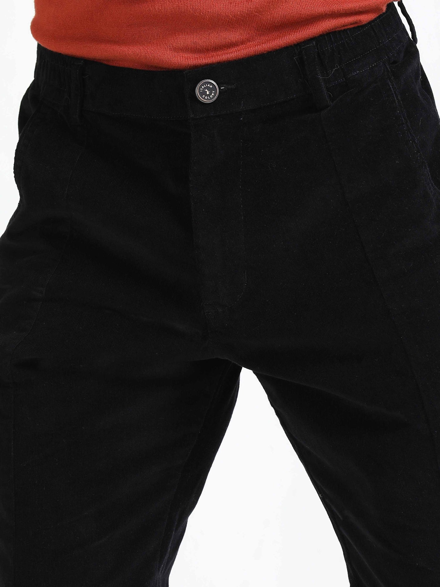 Premium Corduroy Pant In Black