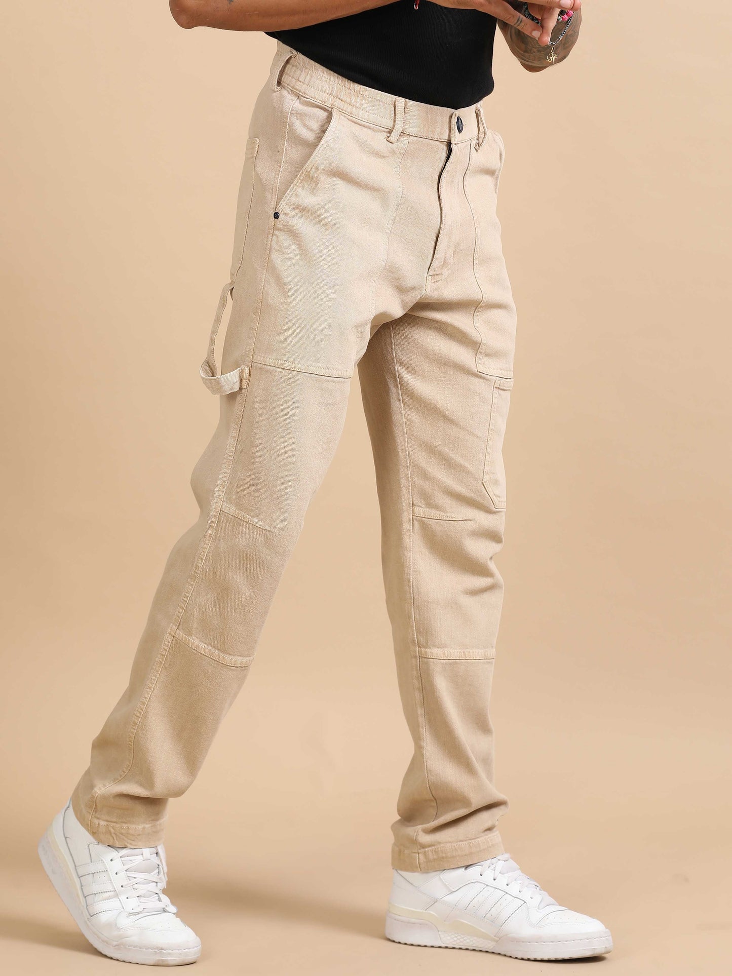 Craftline Carpenter Denim In Beige