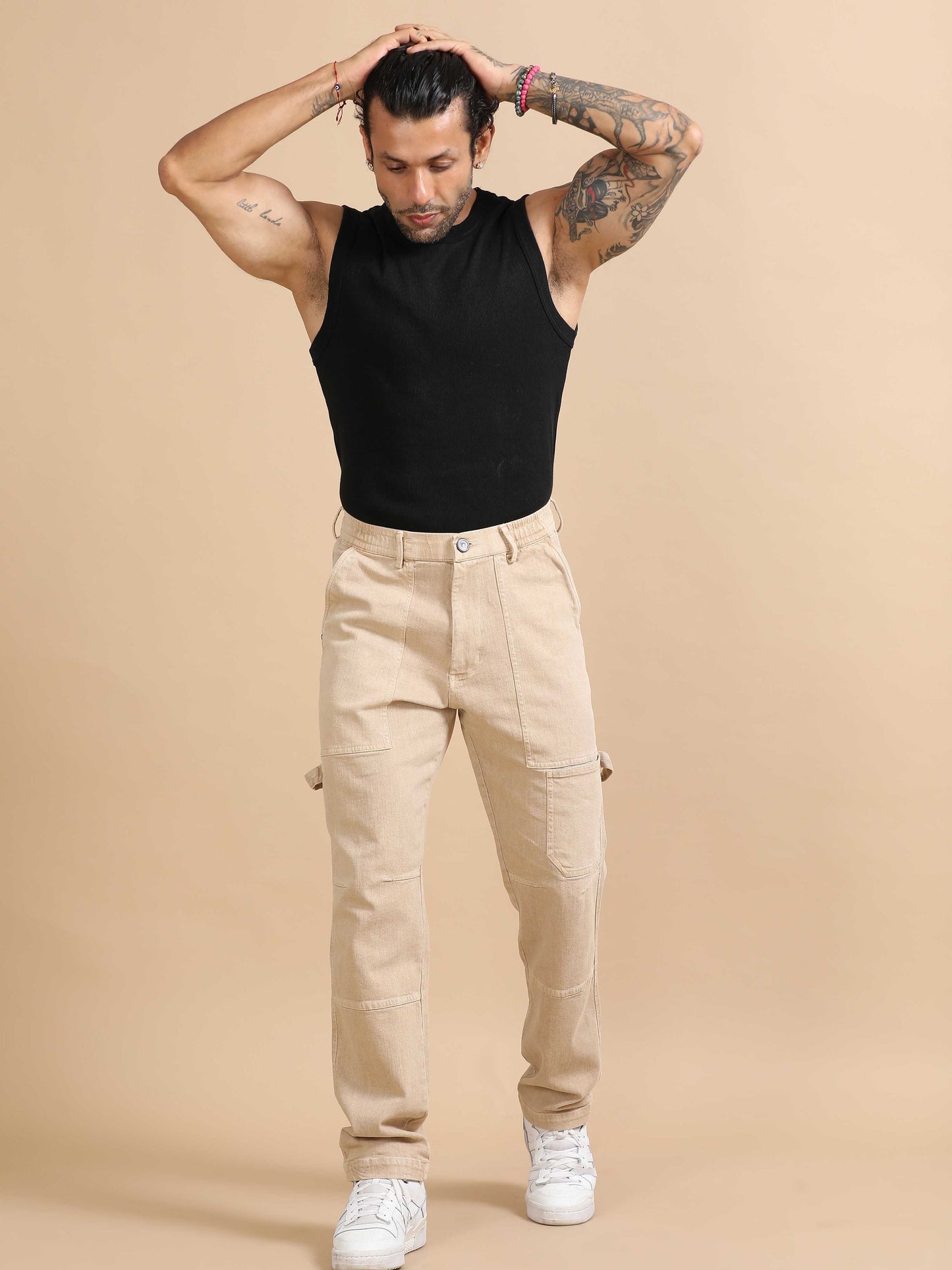 Craftline Carpenter Denim In Beige