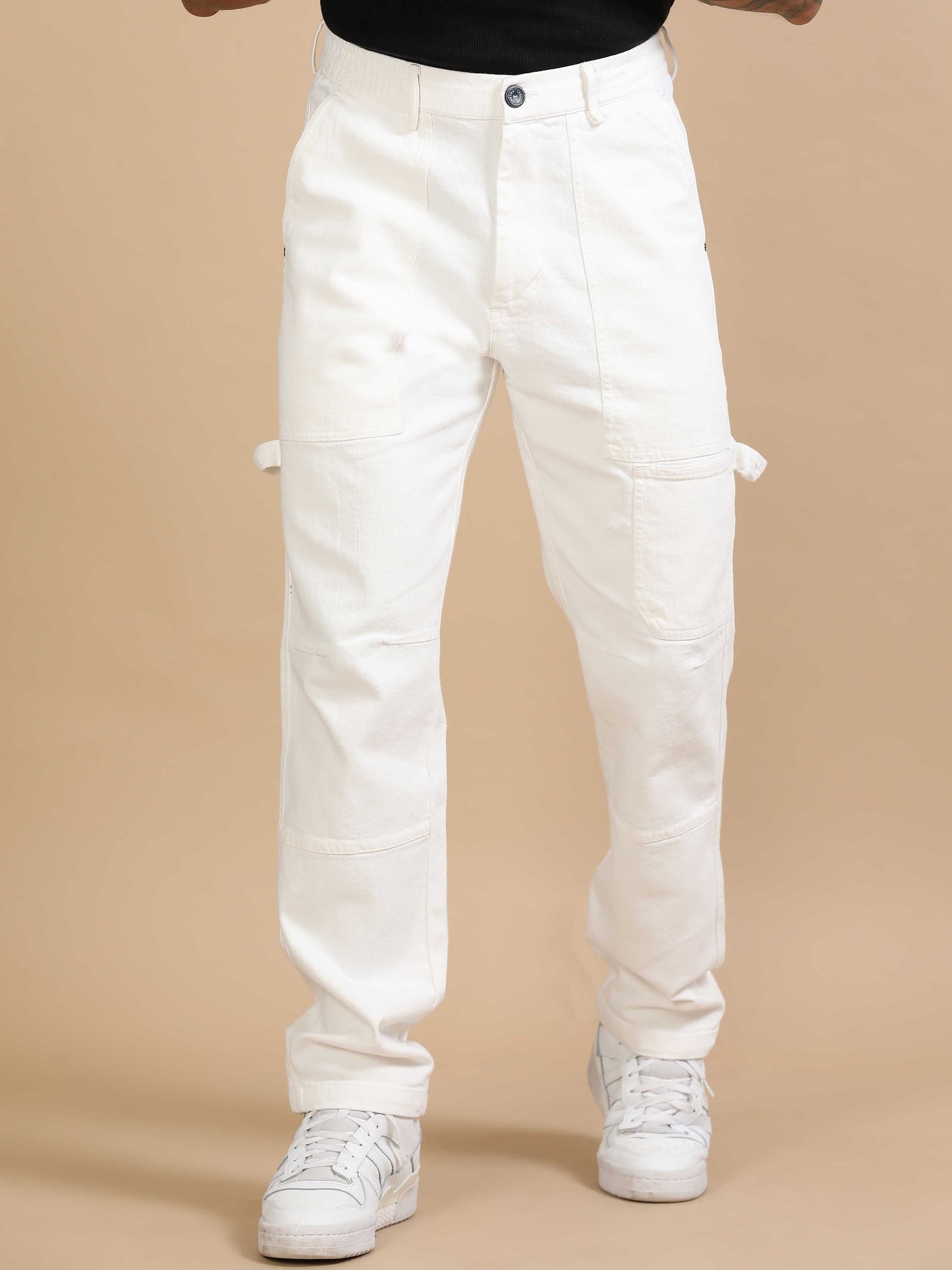 Craftline Carpenter Denim In White