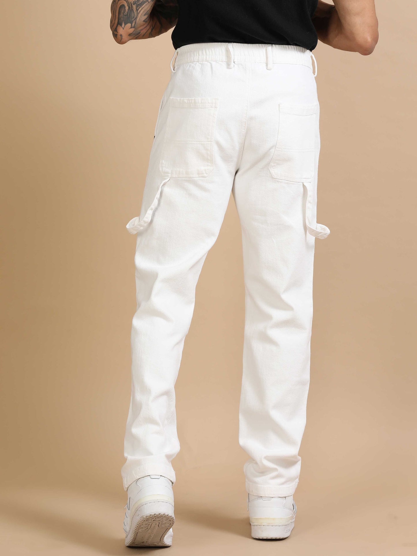 Craftline Carpenter Denim In White
