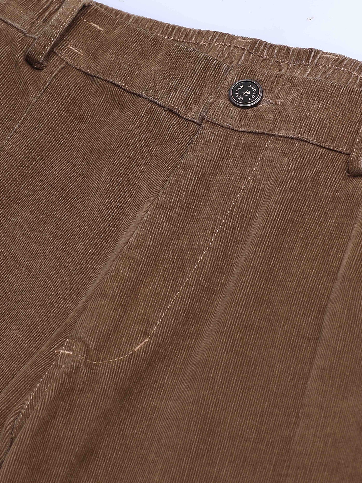 Premium Corduroy Pant In Brown