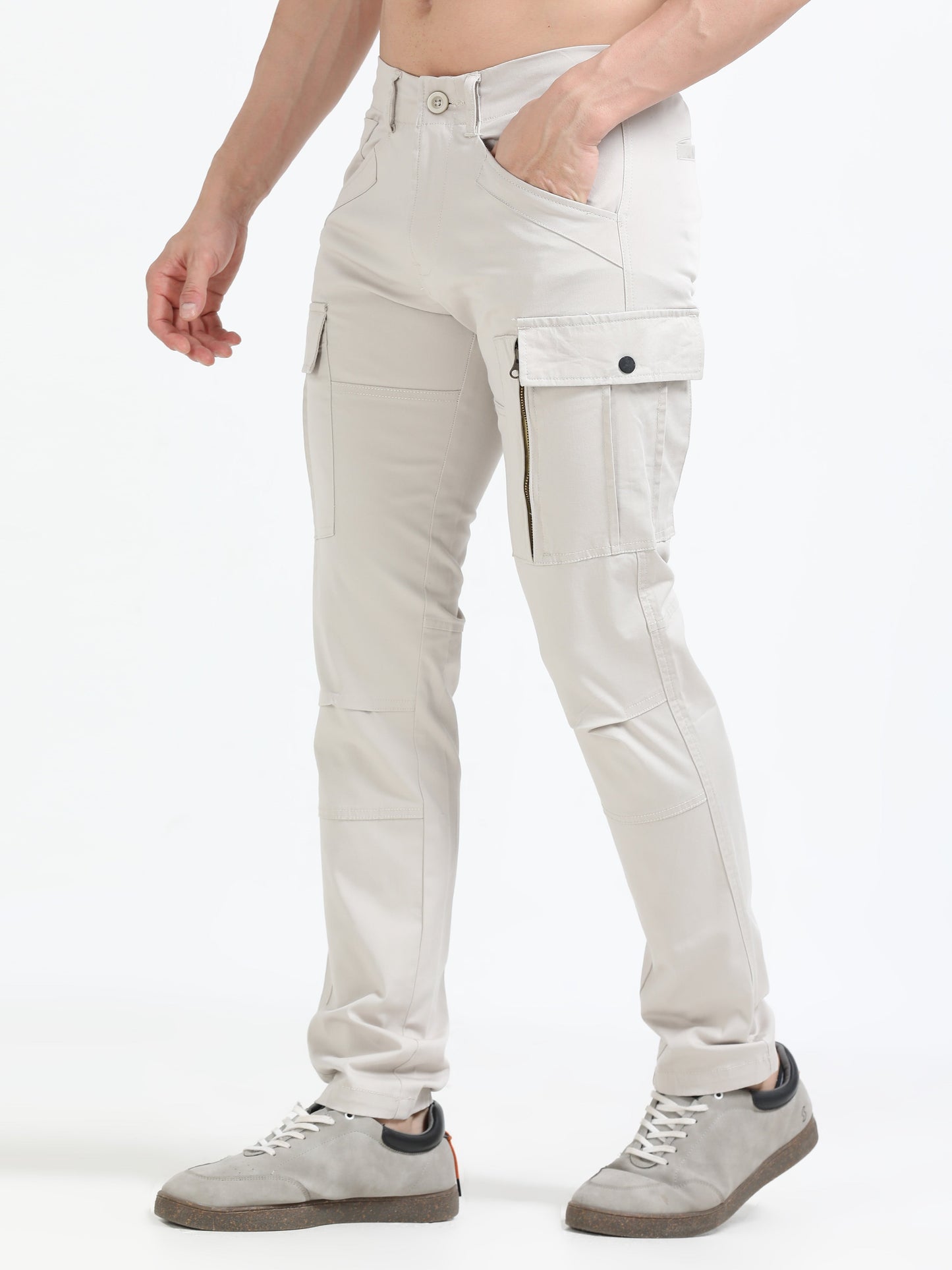 Men Heavy Cargo-Stone