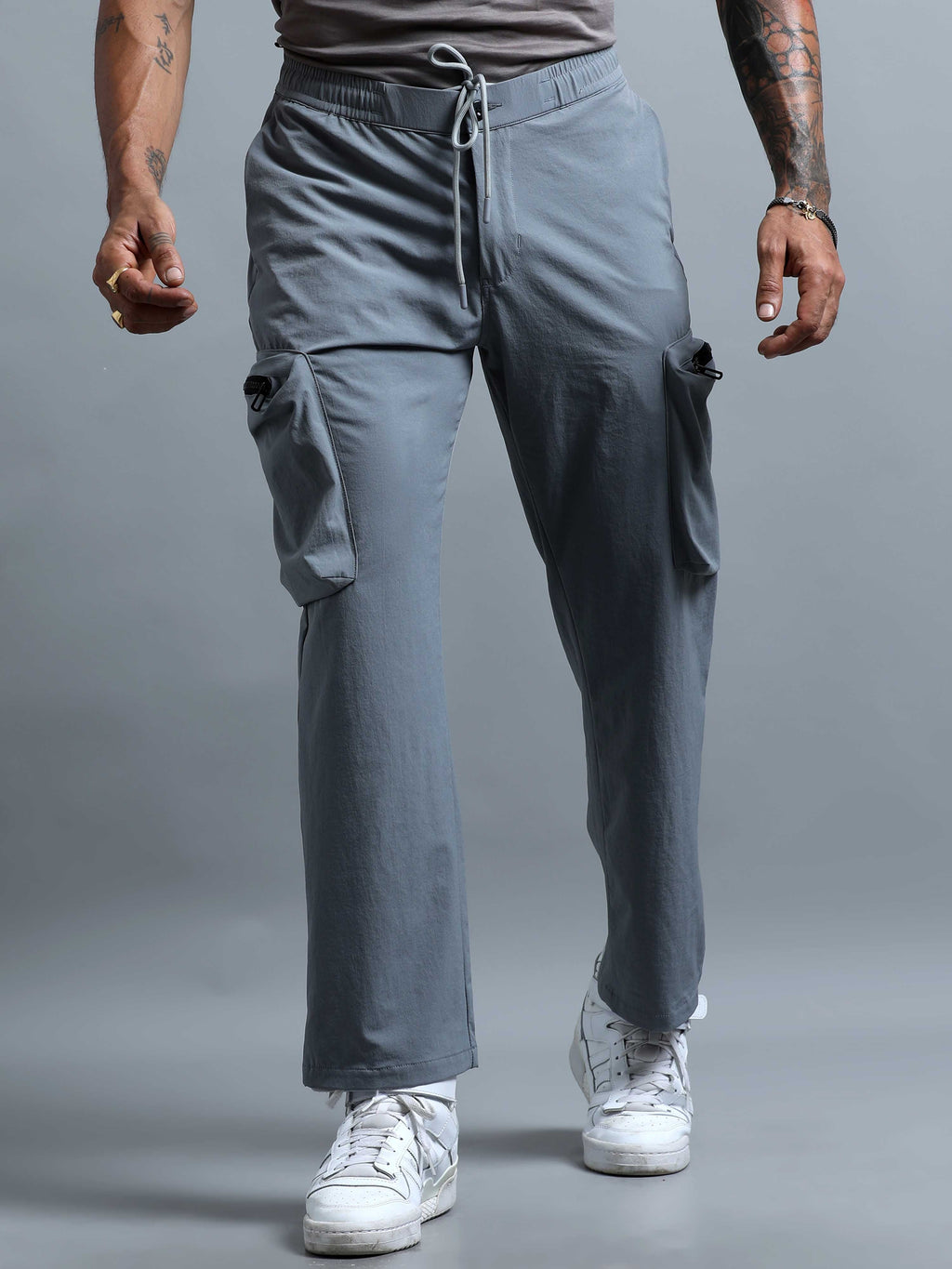 UrbanVoyage Relaxed Cargo In Light Grey
