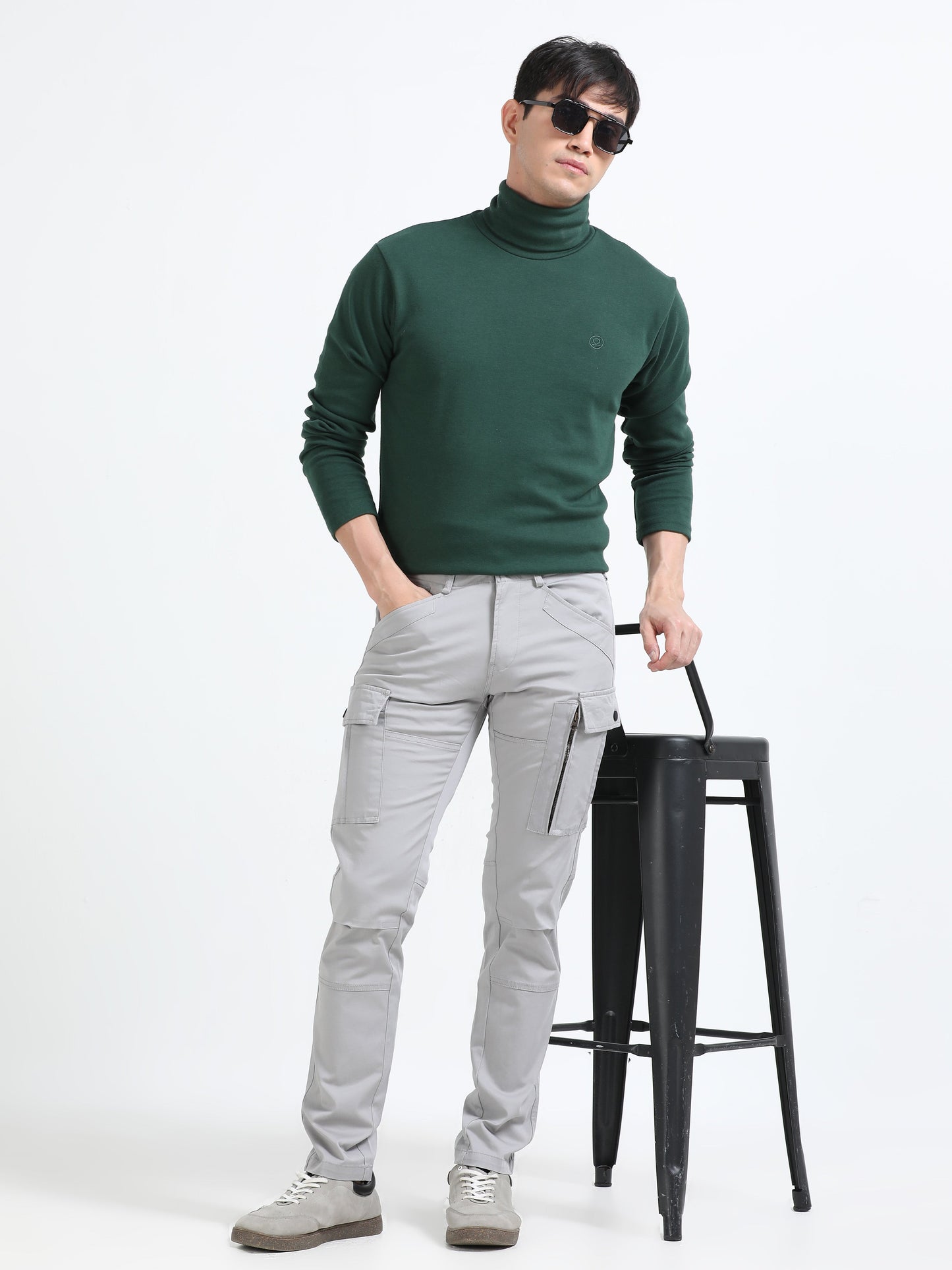 Men Heavy Cargo-Lt Grey