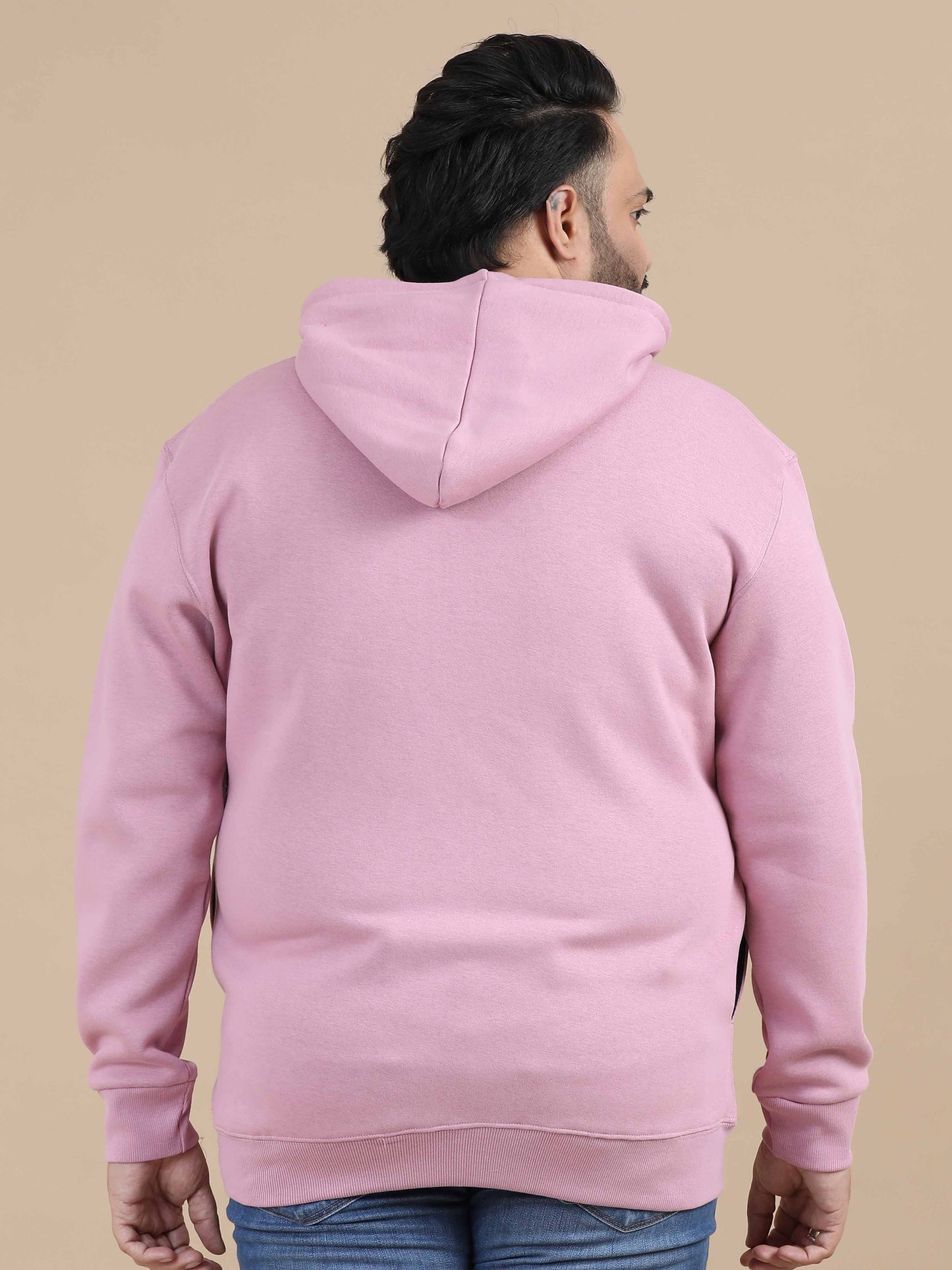 CozyPeak Plus Size Onion Pink Hoodie