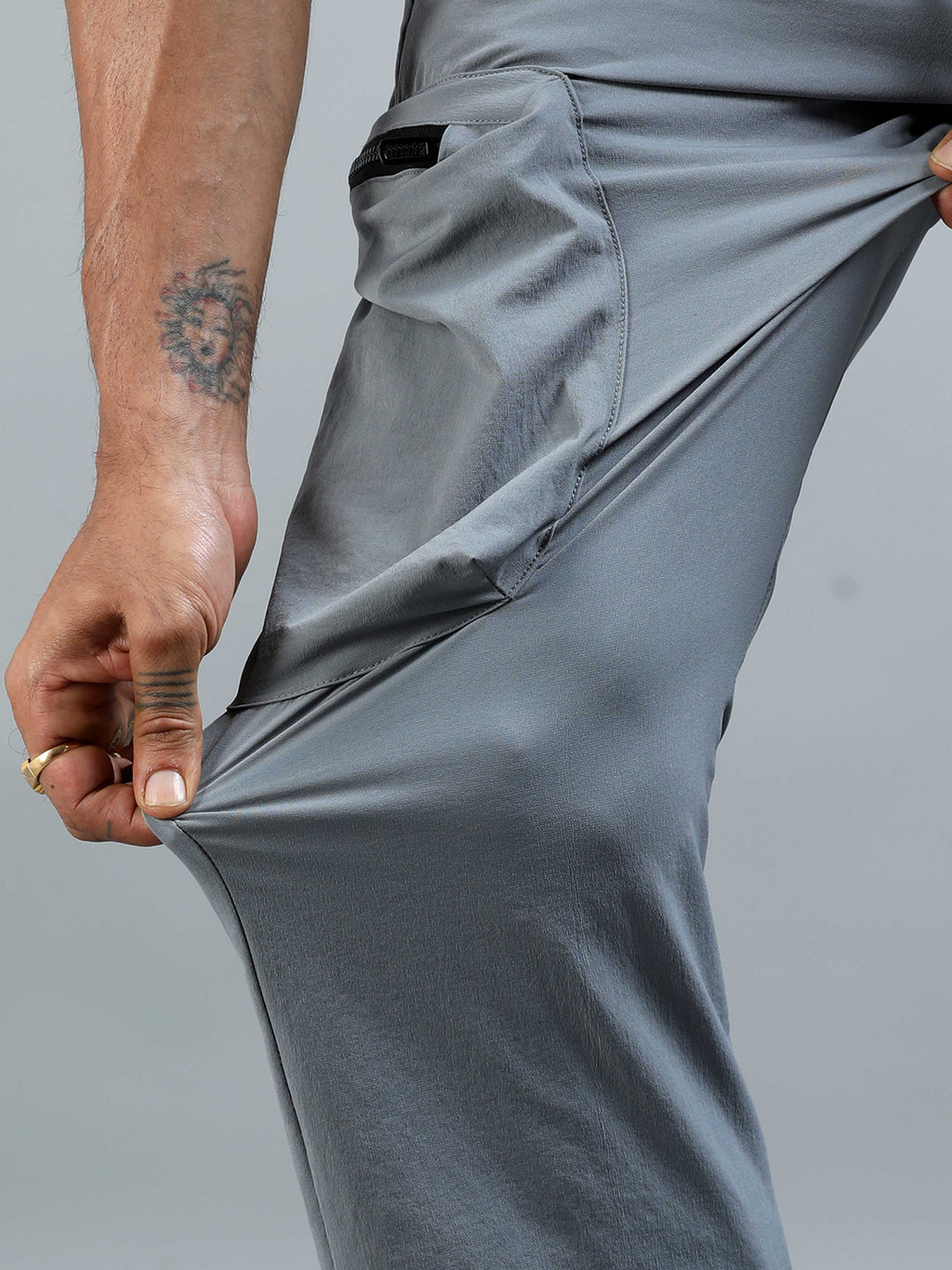 UrbanVoyage Relaxed Cargo In Light Grey