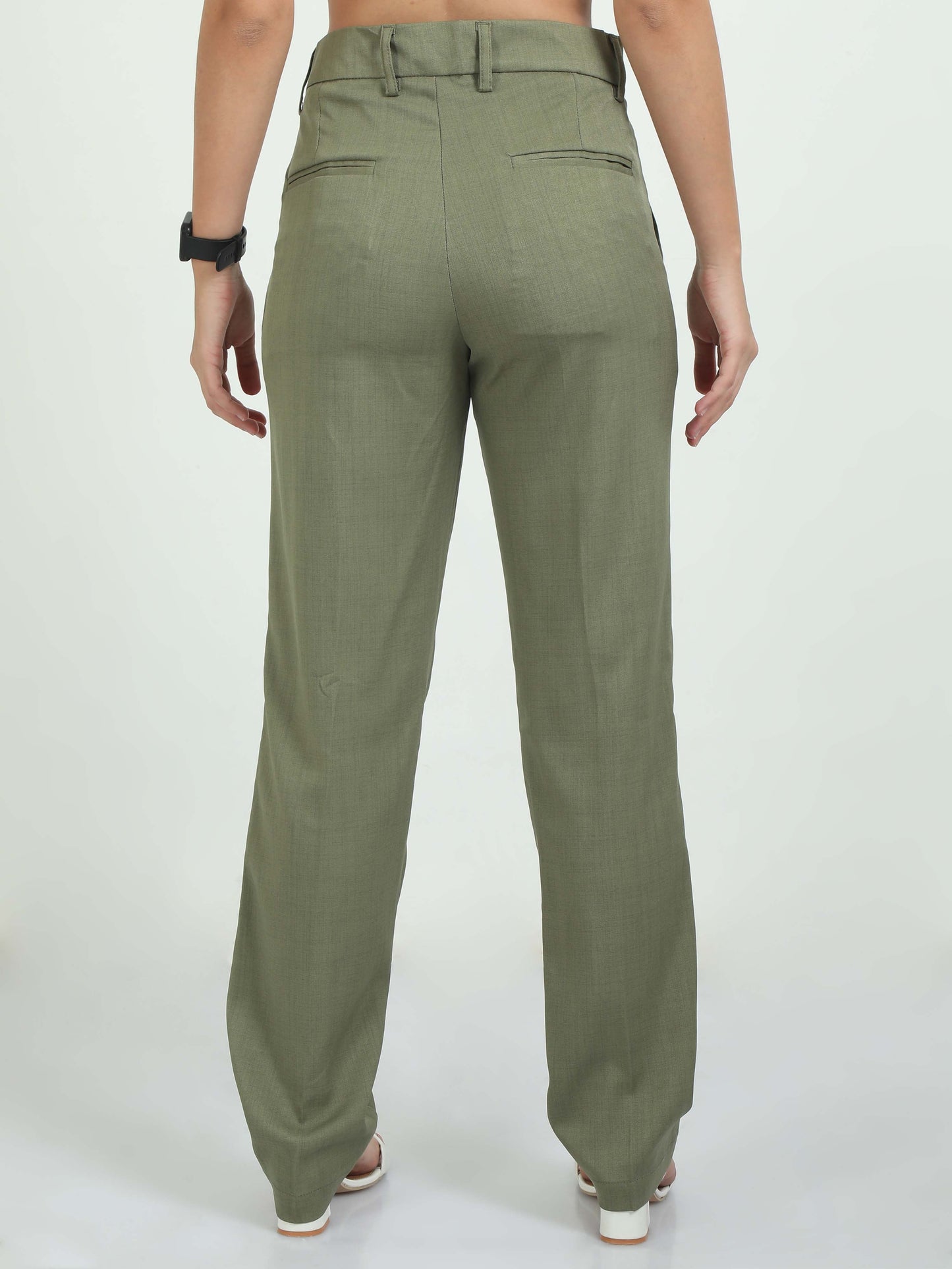 Women Bon Voyage Pleat Pant-Fern