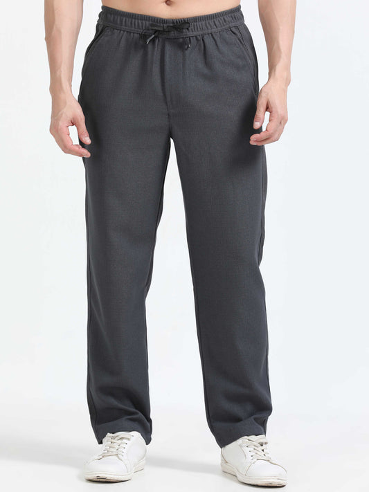 Grey Linen Pants Men Taveller