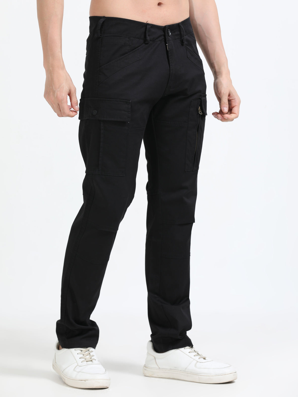 Men Heavy Cargo-Black