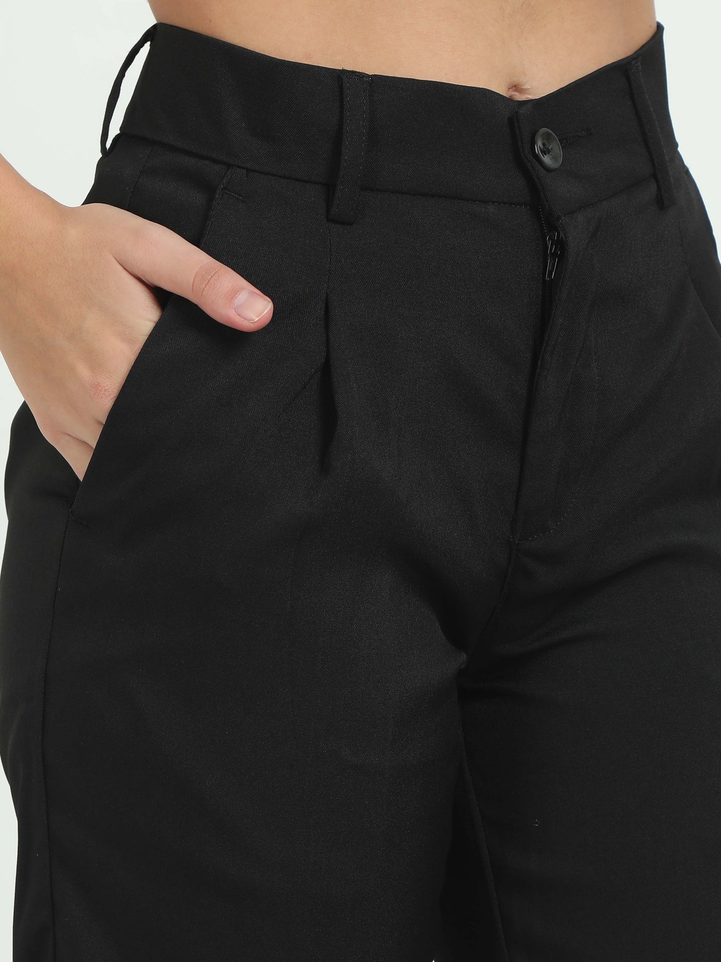 Women Bon Voyage Pleat Pant-Navy