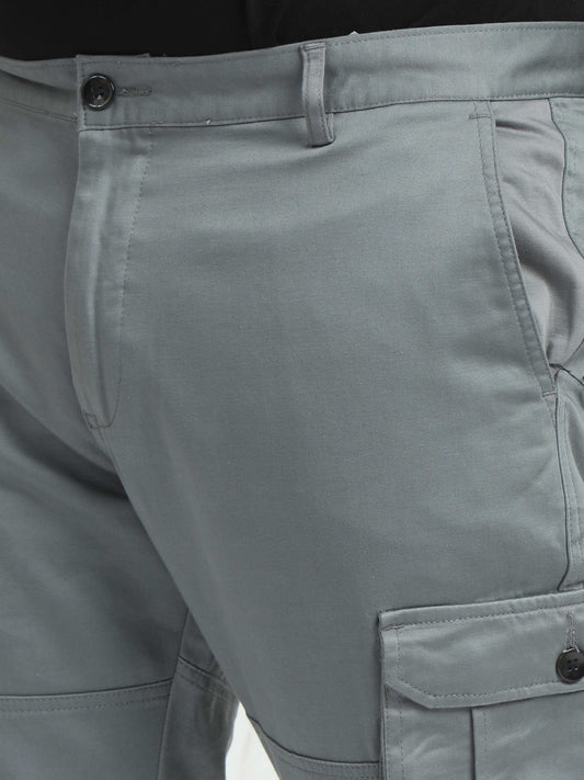 Men Plus Cargo-Grey