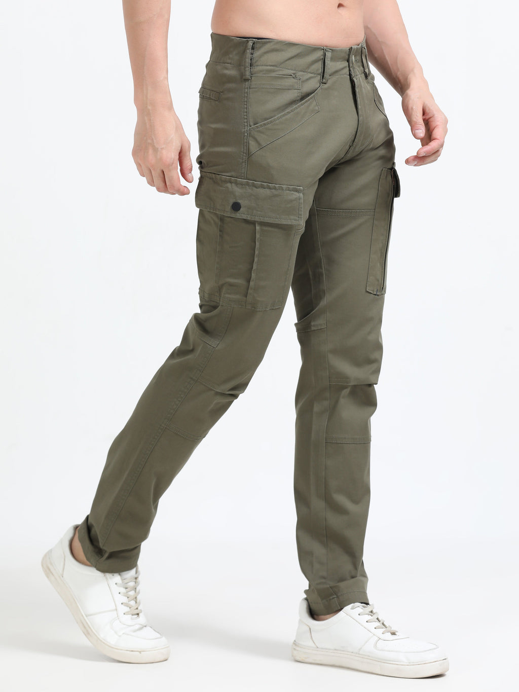 Men Heavy Cargo-Olive