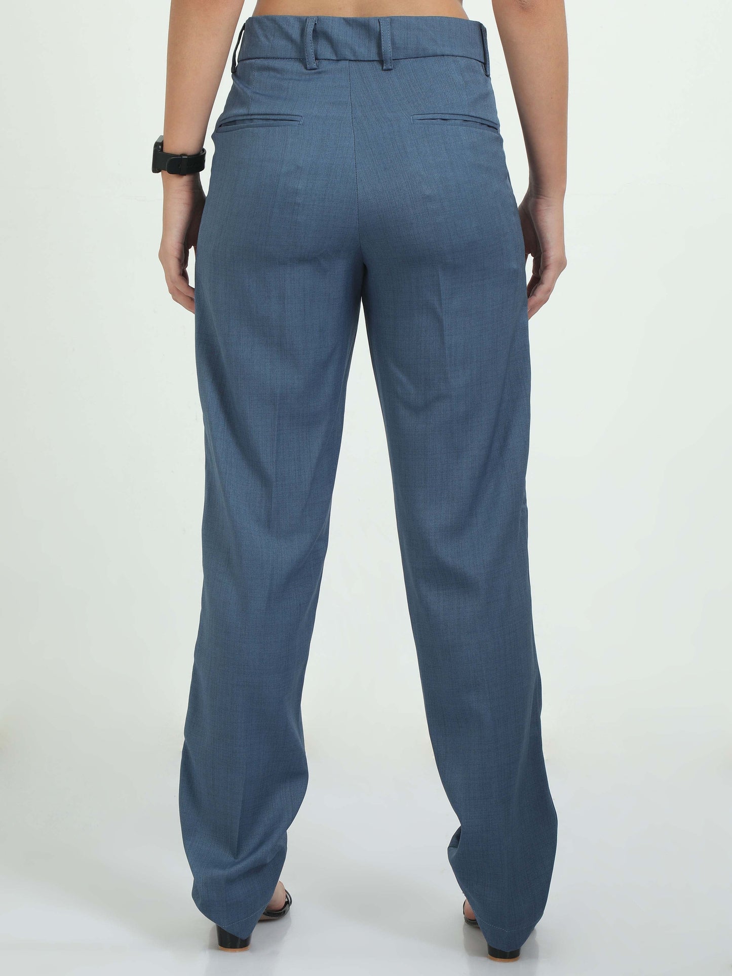 Women Bon Voyage Pleat Pant-Royal Blue