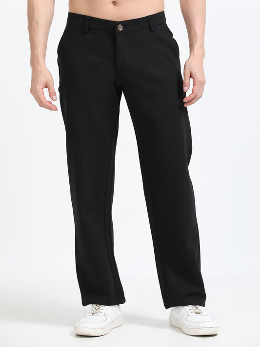 Tencil Leisure Mens Black Trouser