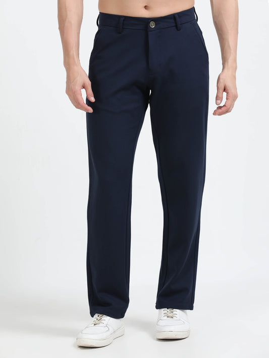 Tencil Leisure Navy Trousers Men