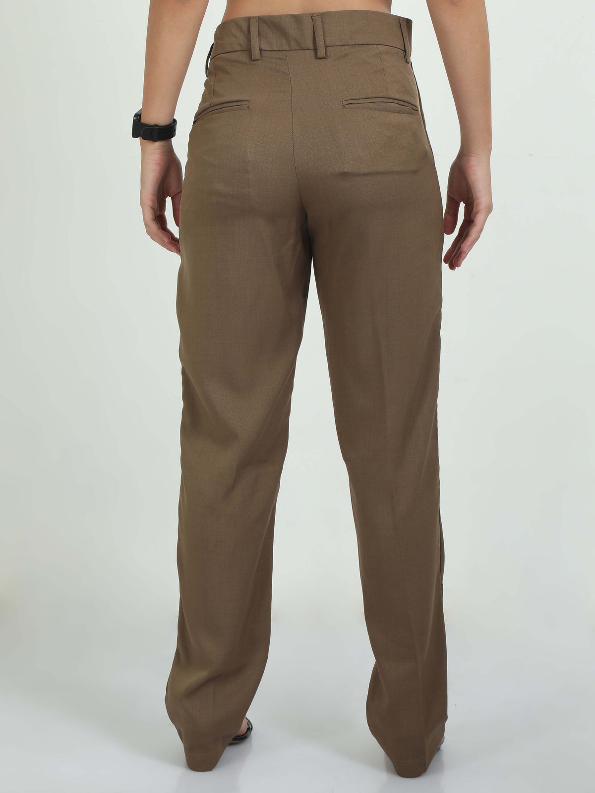 Women Bon Voyage Pleat Pant-Khakhi