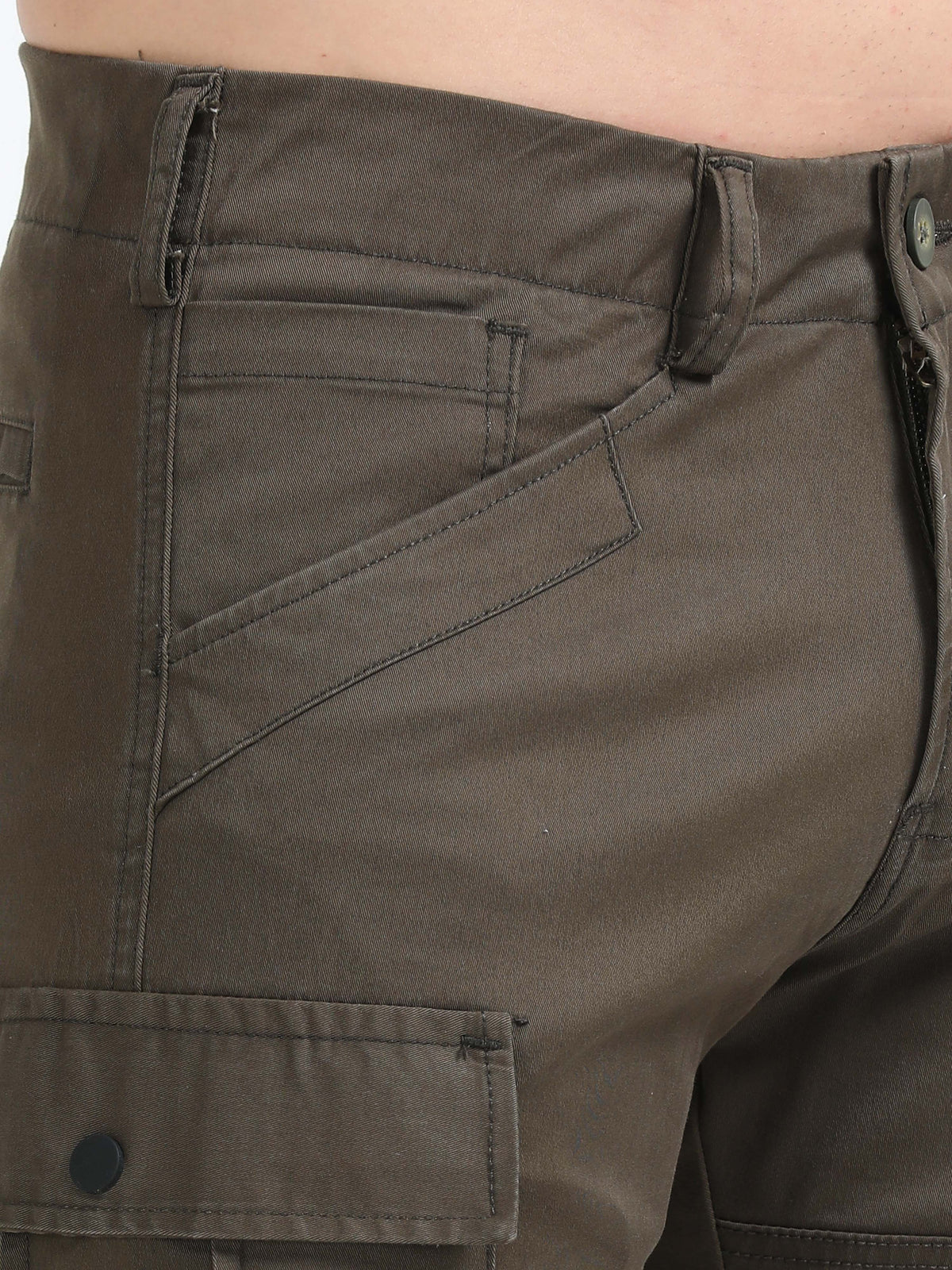 Men Heavy Cargo-Brown