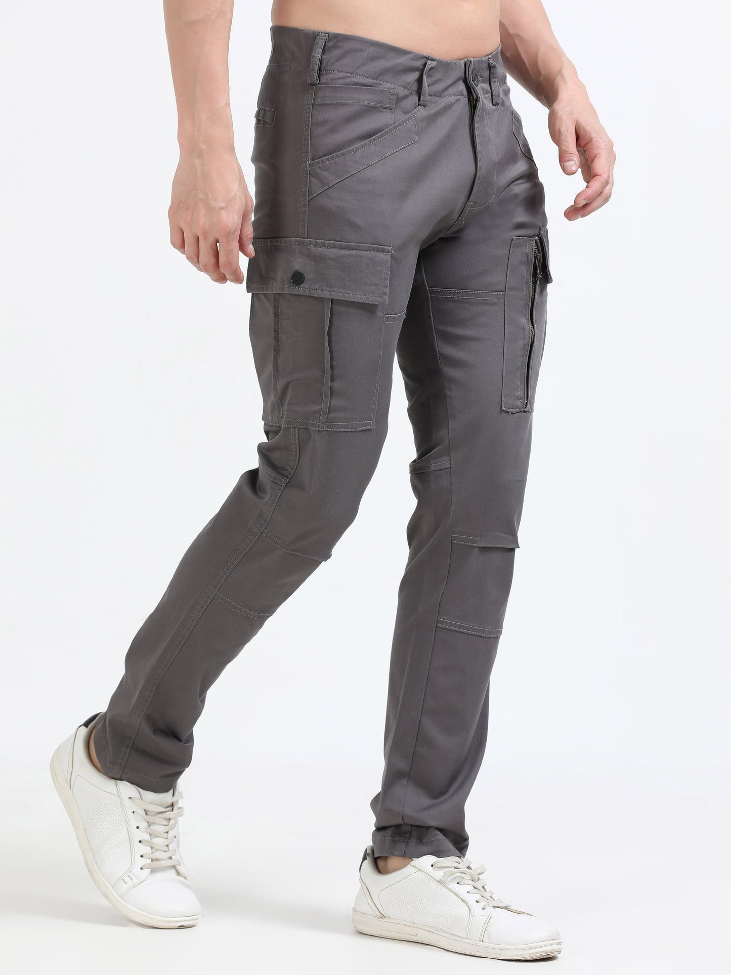 Men Heavy Cargo-Grey