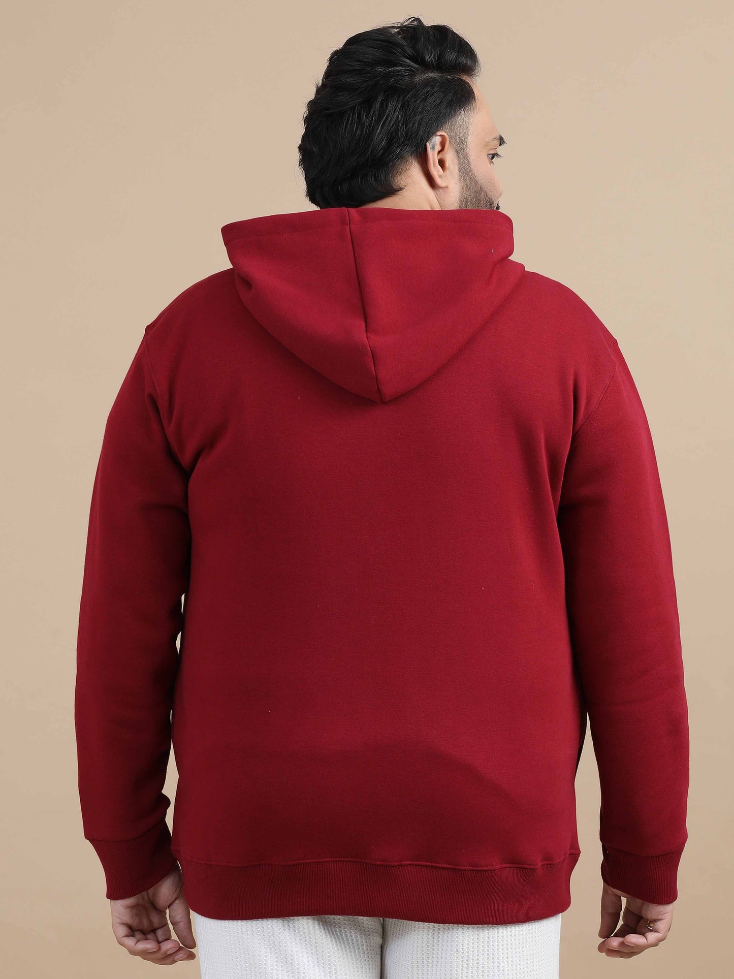 CozyPeak Plus Size Red Hoodie