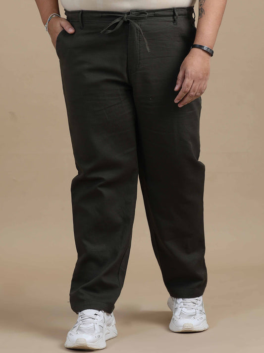Relaxed Fit Trouser-Olive