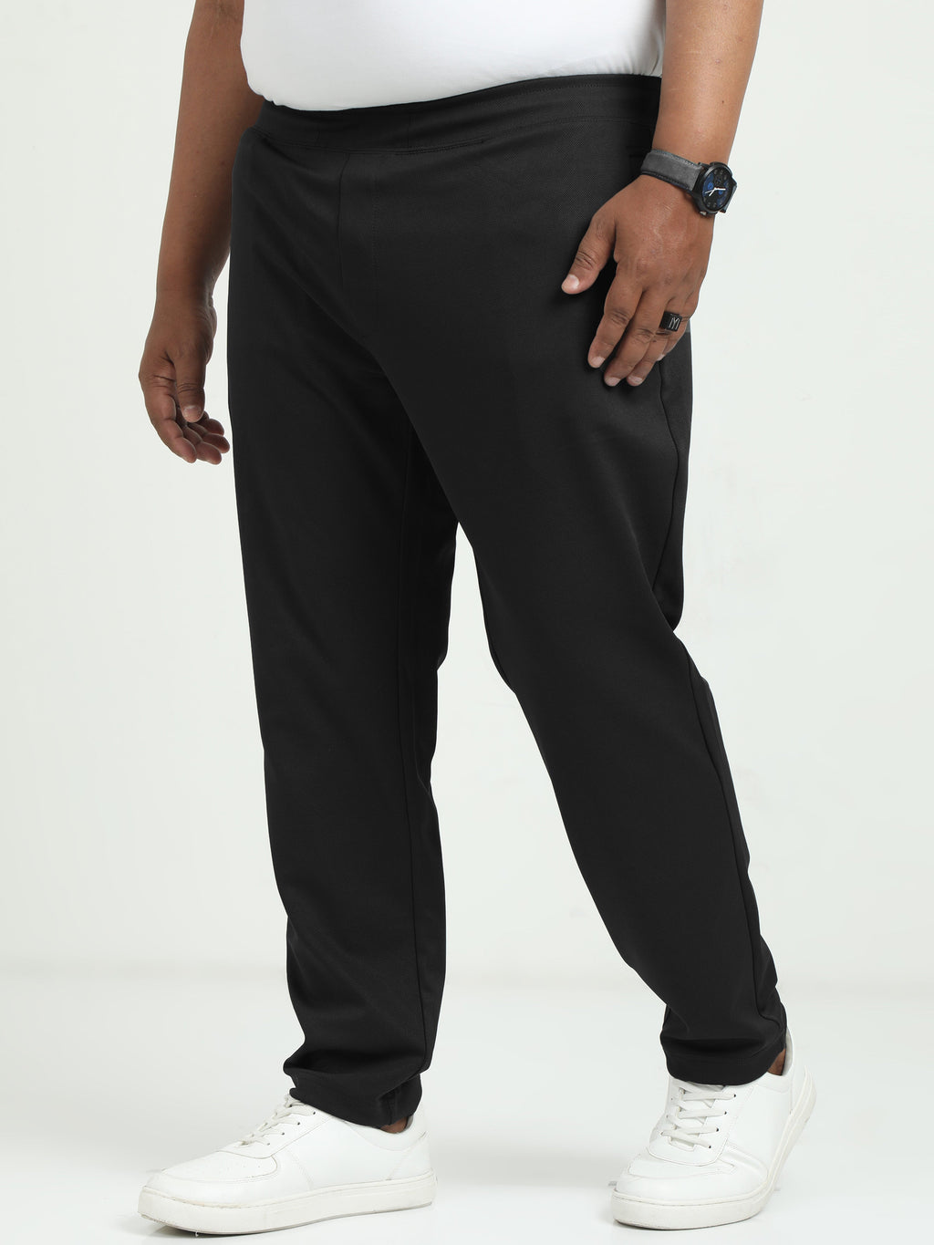 Stretch Peanut Jogger - Black