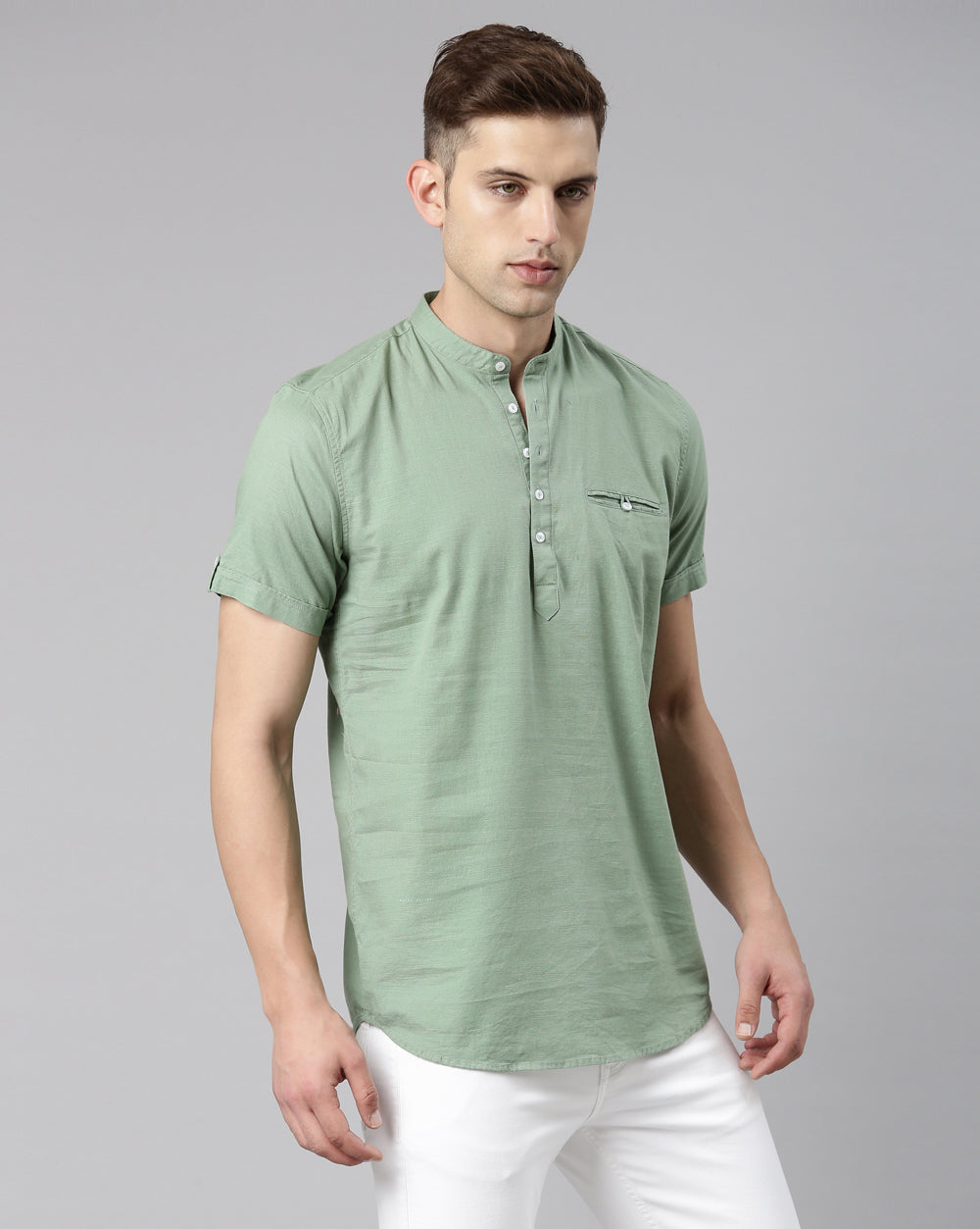 Classic Kurta Pistachio Green
