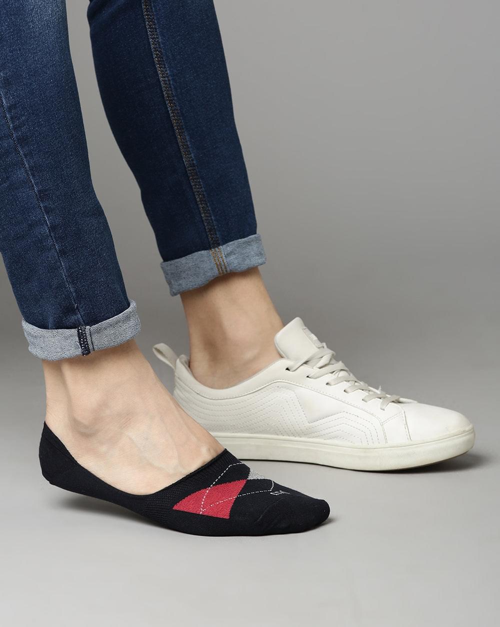 Argyle Loafer Socks