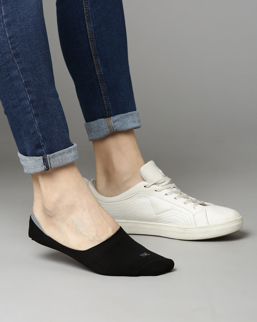 Loafer Socks - Black/Navy