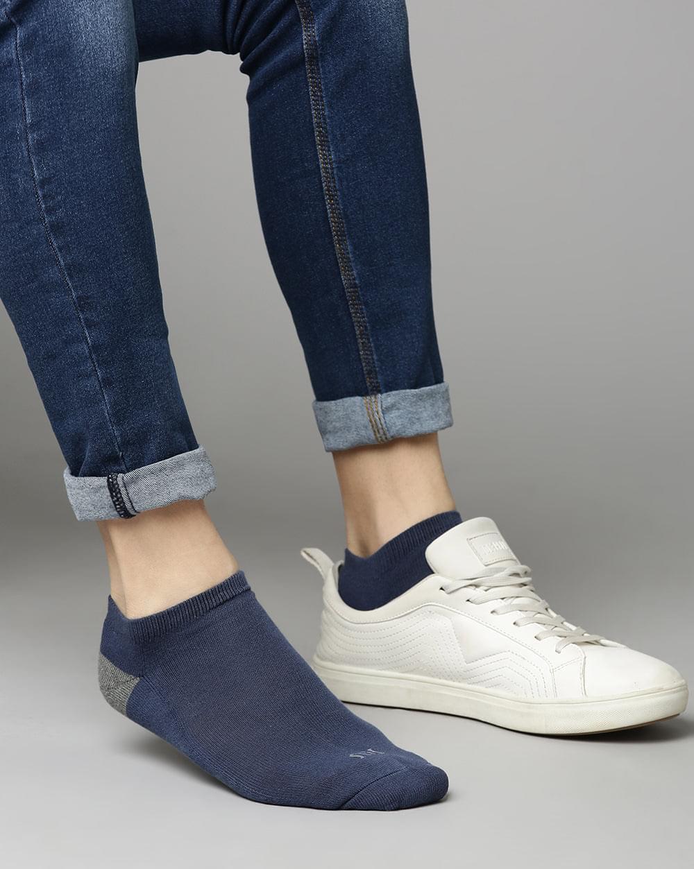 Ankle Socks - Blue/Grey