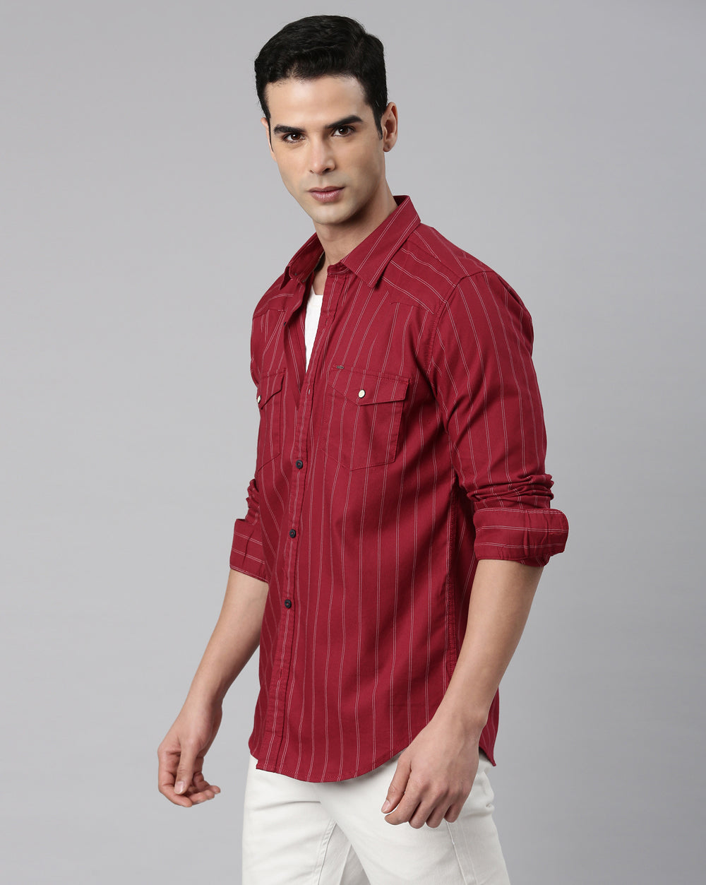 Red Stripe Shirt