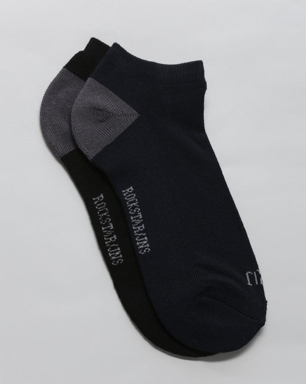 Ankle Socks - Black/Navy