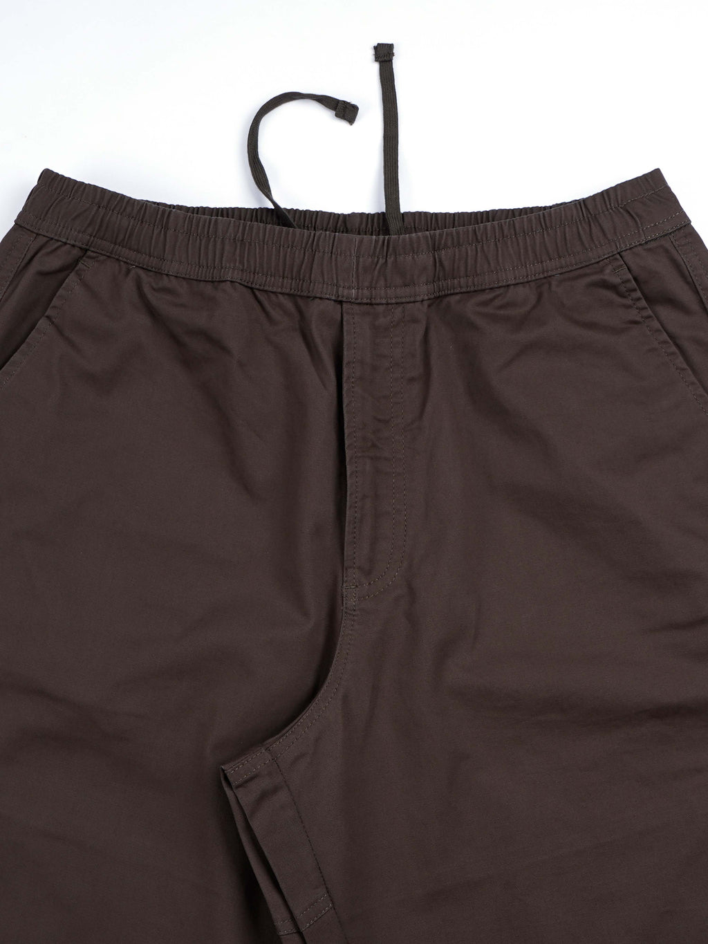 Soft Cotton Relaxed Brown Flexiwaist Pants
