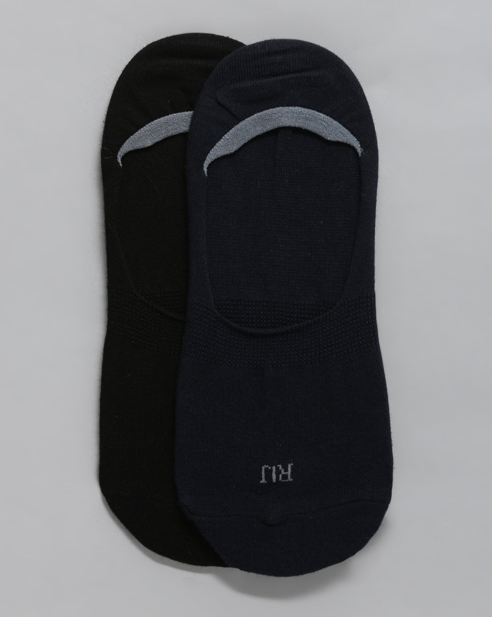 Loafer Socks - Black/Navy