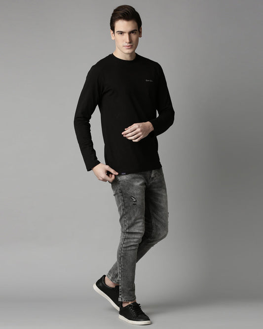 Distressed Grey Denim