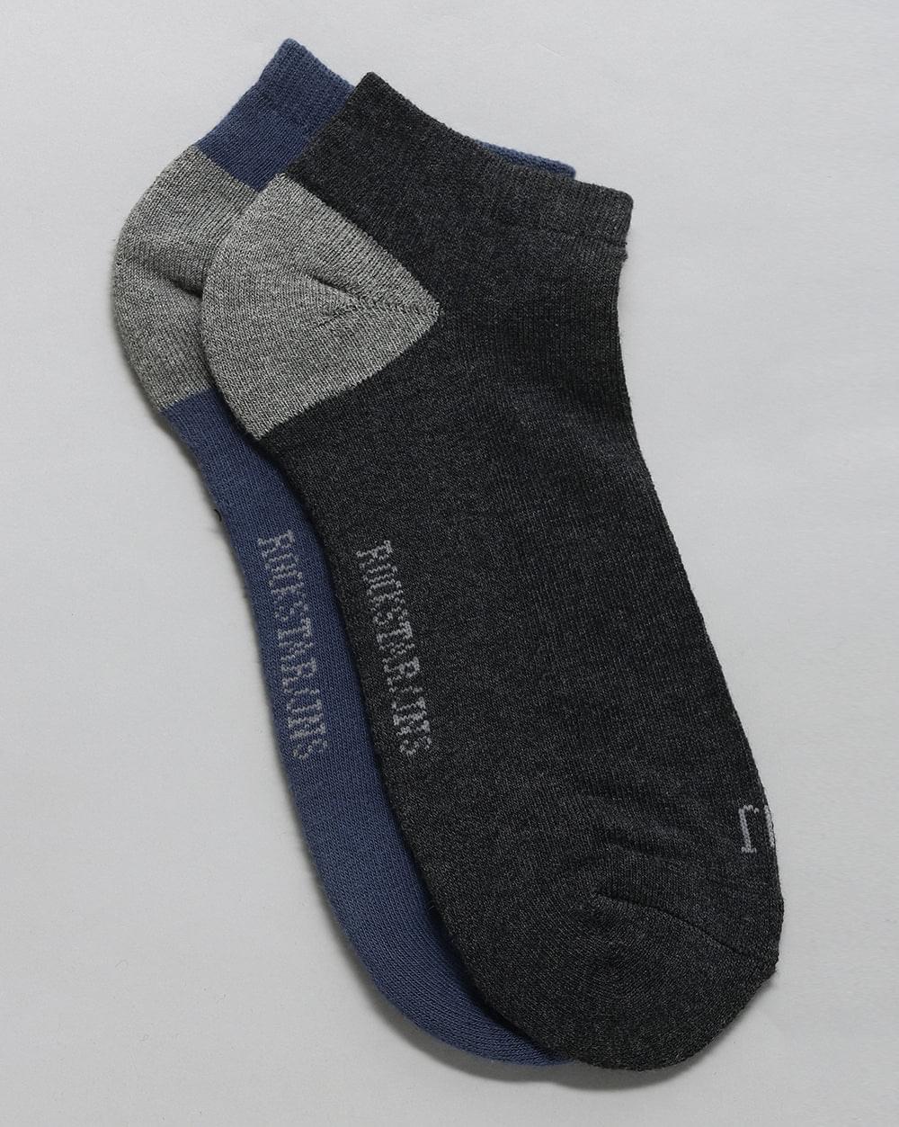 Ankle Socks - Blue/Grey