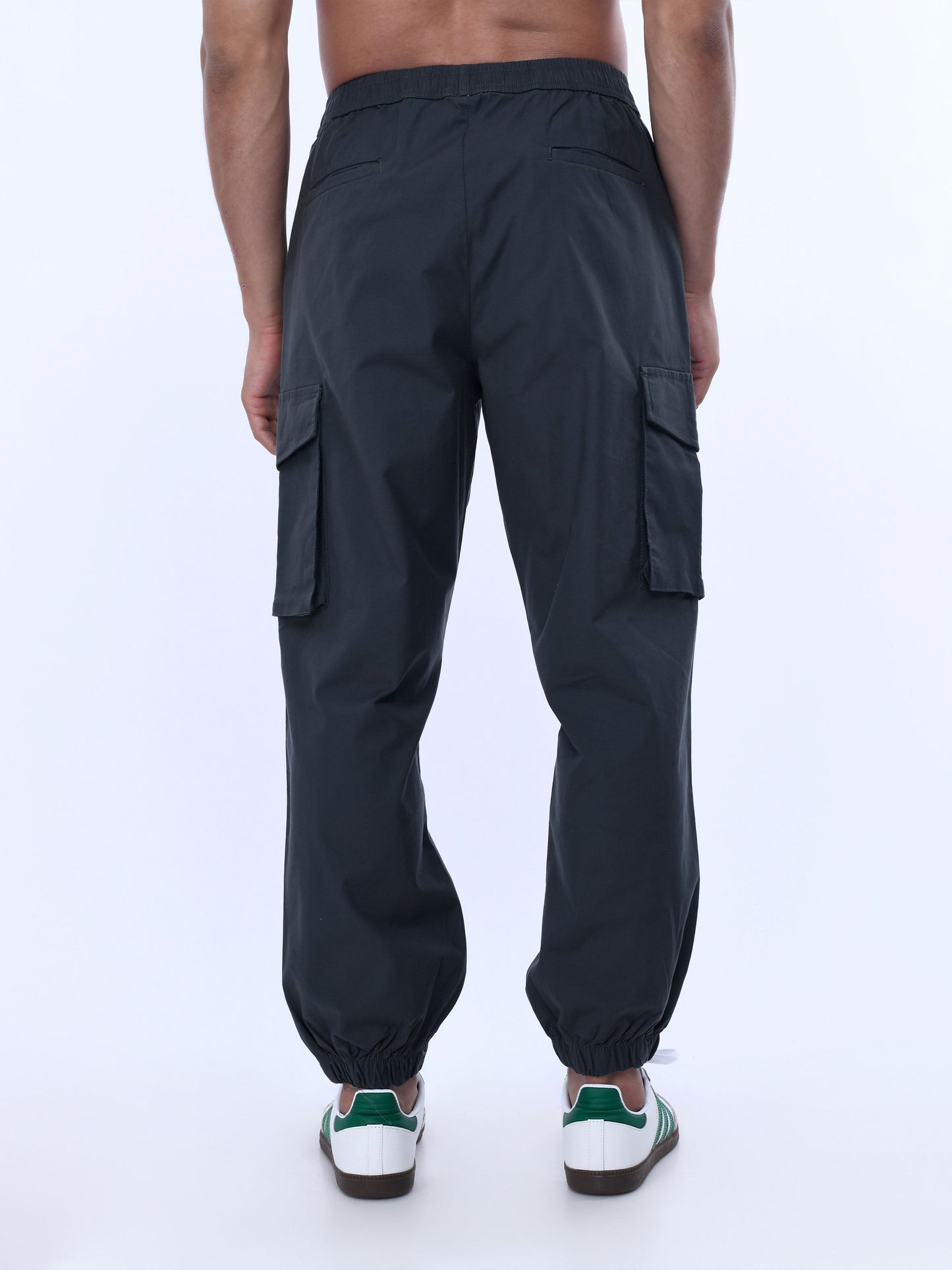 Relaxed Light Cotton Grey Joggers
