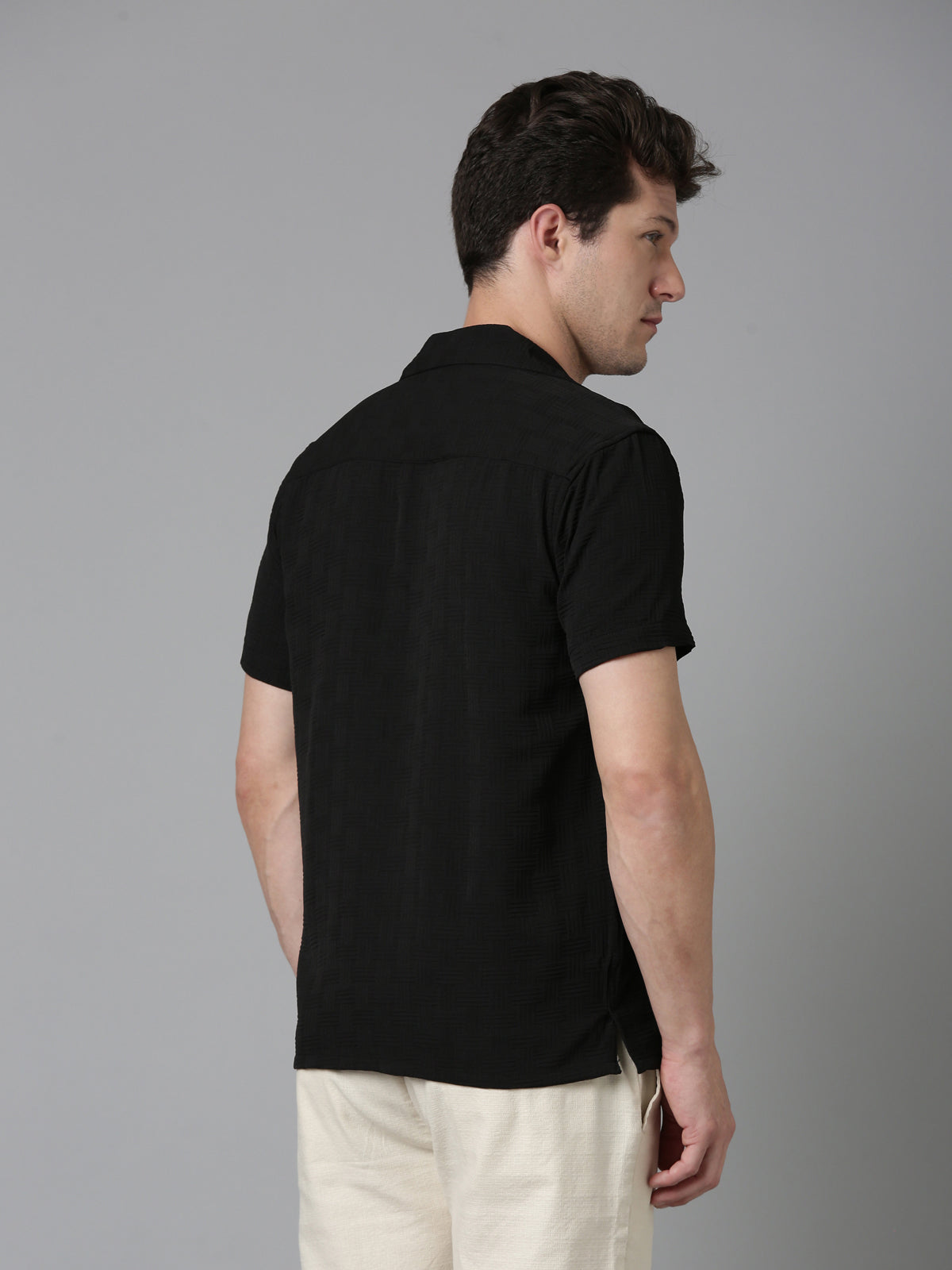 Men Cactus shirt - Black