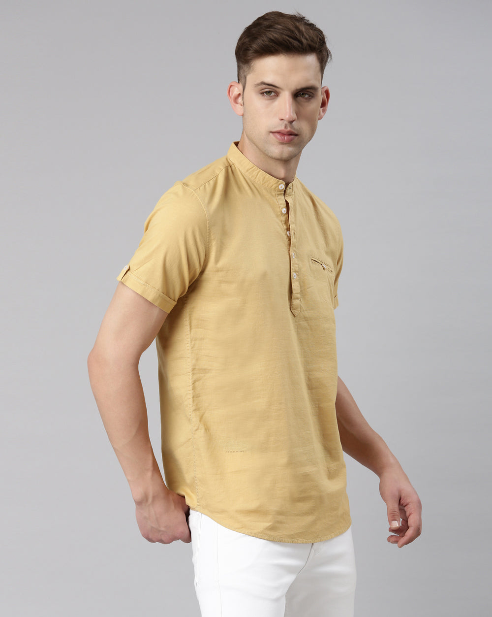 Classic Kurta Light Yellow