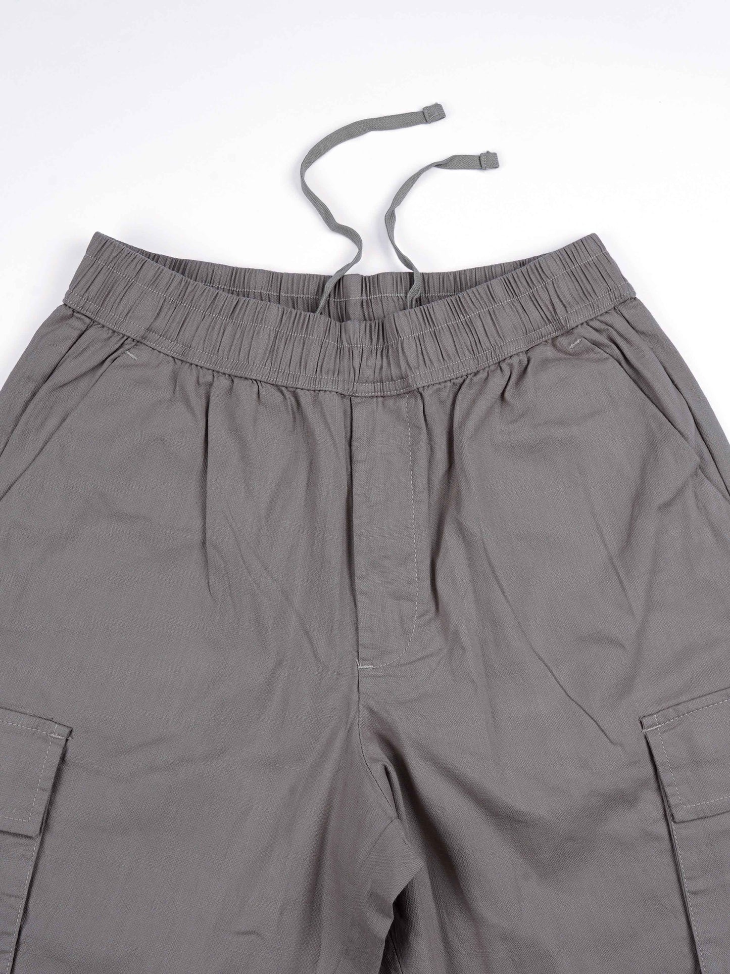 Textured Relaxed Flexiwaist Beige Cargo