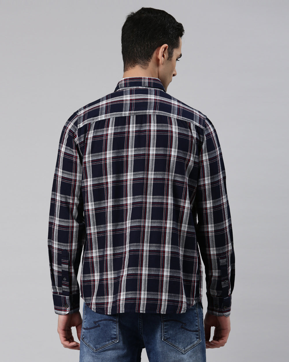 Swing Indigo Dreams Checkered Shirt