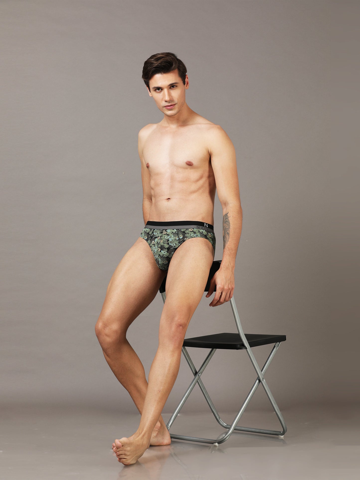 Men's Midnight Bloom Brief