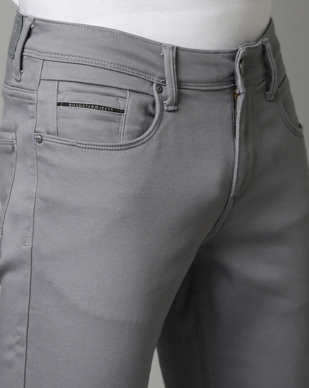 Grey Colored Denim