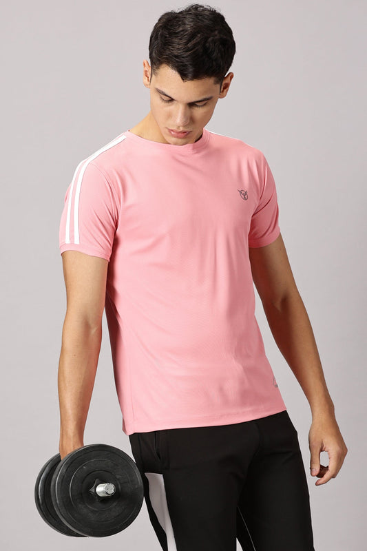 Men Performance Sleeve Line Tee